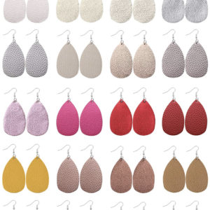 TEAR DROP EARRINGS – VARIOUS COLORS